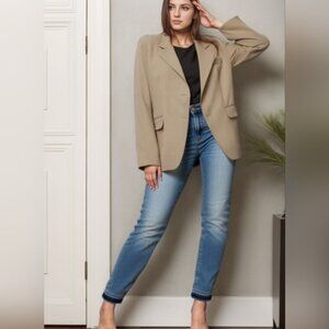 Judy Blue Mid Rise Rigid Magic Straight Leg Released Hem Ankle Jeans Various NEW